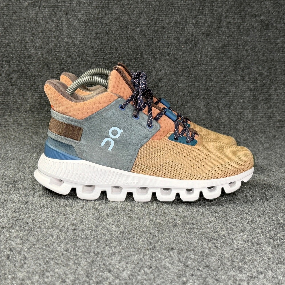 On Running High Edge Trail Running Shoes Womens 6 Tan Grey Athletic Run Training
